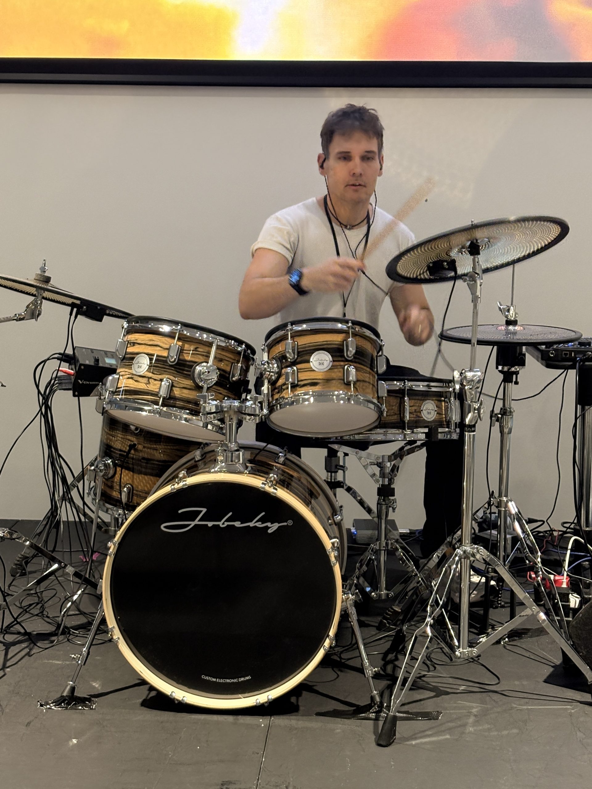 From Pop Stardom to Purpose: Lee Murray’s mission to unlock potential through e-drums