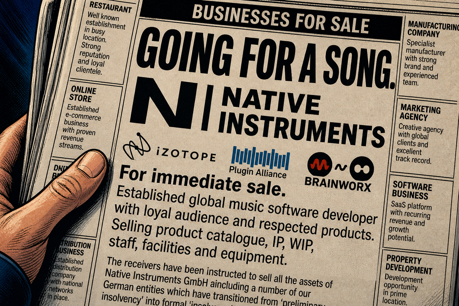 Insolvent NI seeks buyer